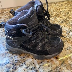 Mountain Warehouse Black Little Kids Junior Toddler Hiking Boots size 12